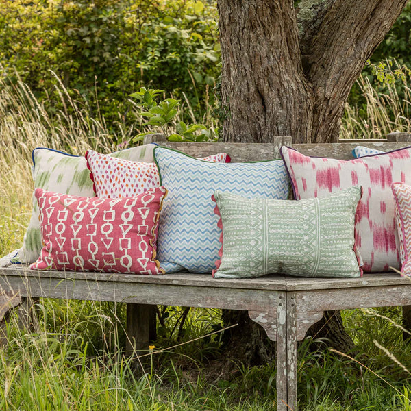 bancroft red cushion