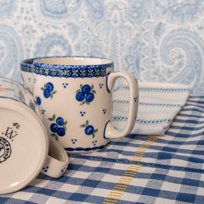 blueberries mug