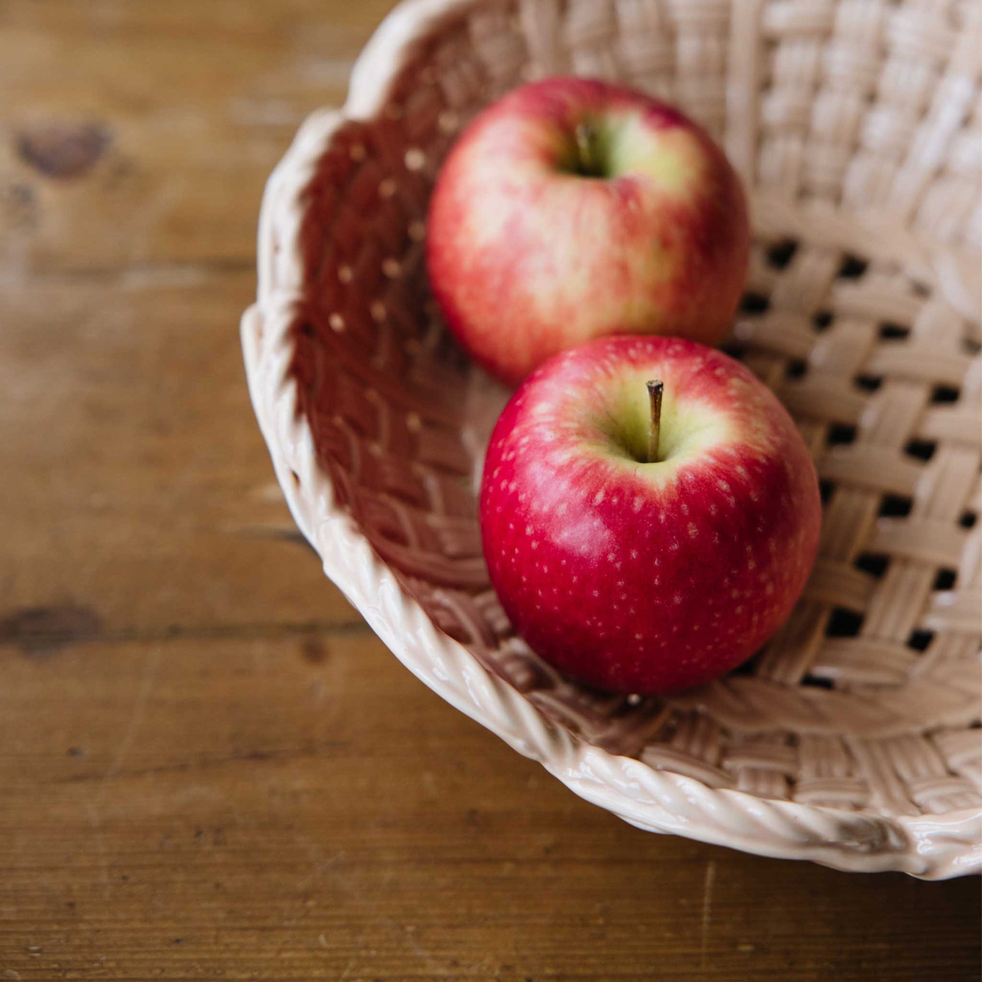 ceramic basket bowl natural 