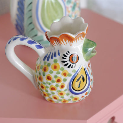 Rooster Creamer Orange Multi