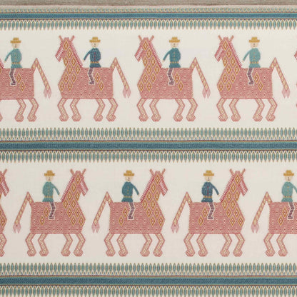 Caballo Red/Blue Fabric - 2m.