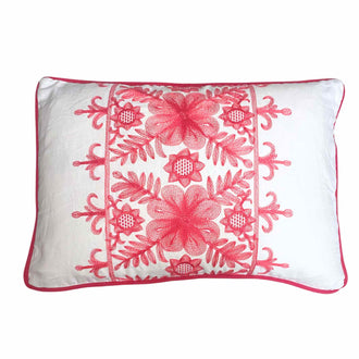 Angelica Oblong Cushion Coral II
