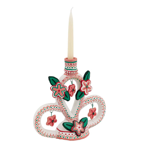 mexican flower candleholder