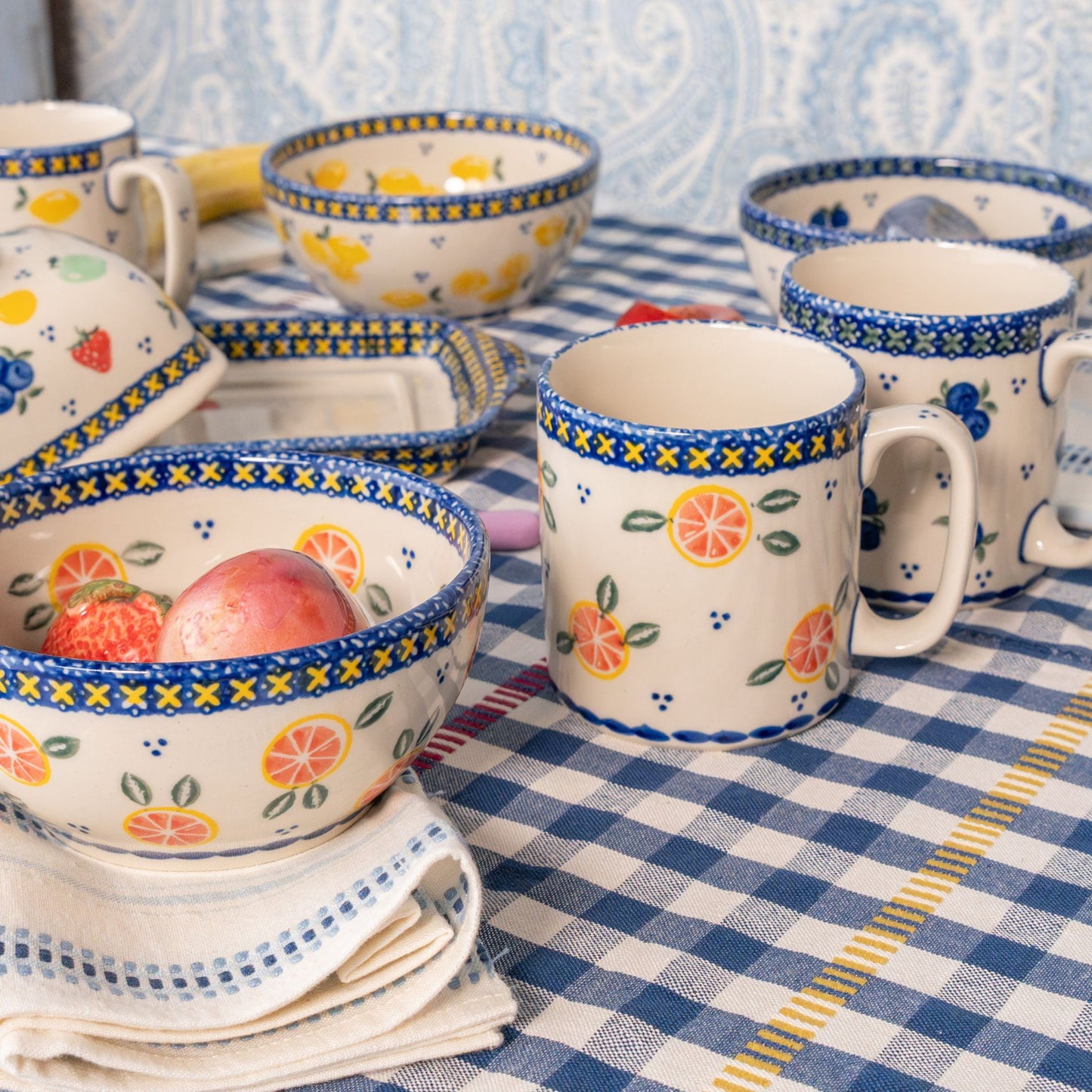 grapefruit bowl mug