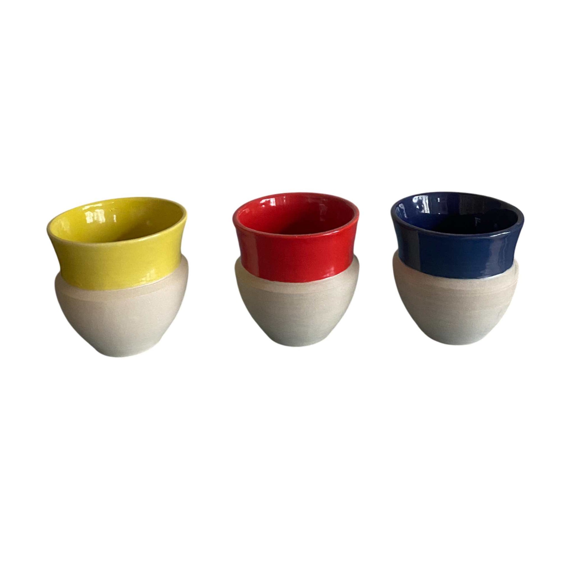 guatemalan pots primary colours