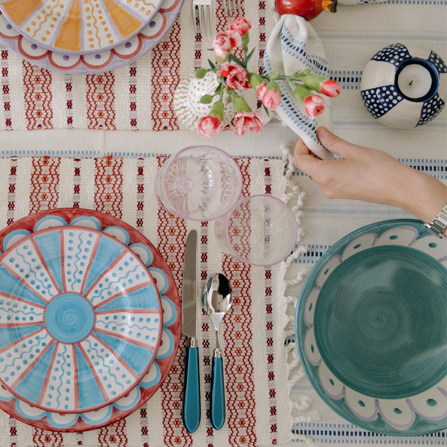 handwoven guatemalan placemats