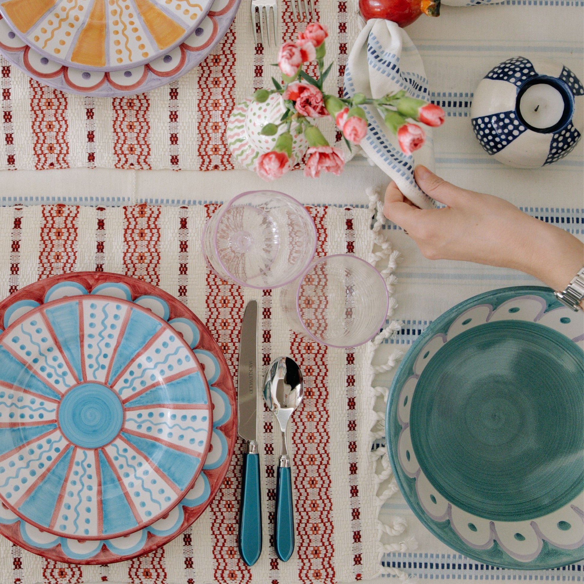 handwoven guatemalan placemats