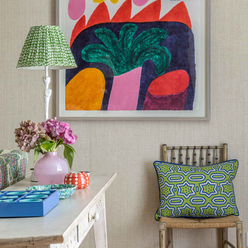 Niksua Oblong Cushion Green - Imperfect