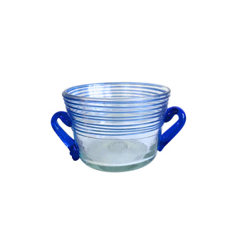 Hand-blown Small Bowl Blue