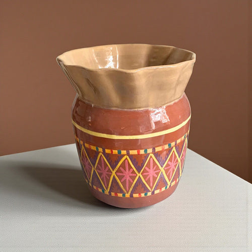 Guatemalan Large Ceramic Pot