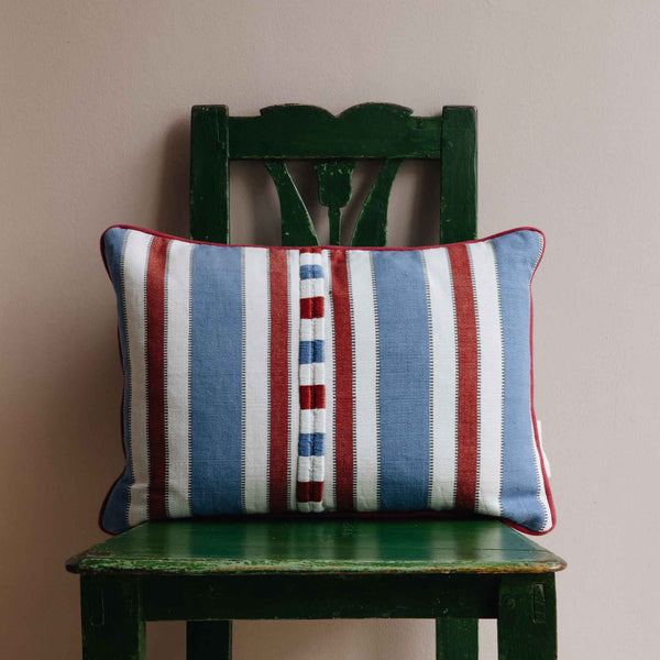 raya striped cushion