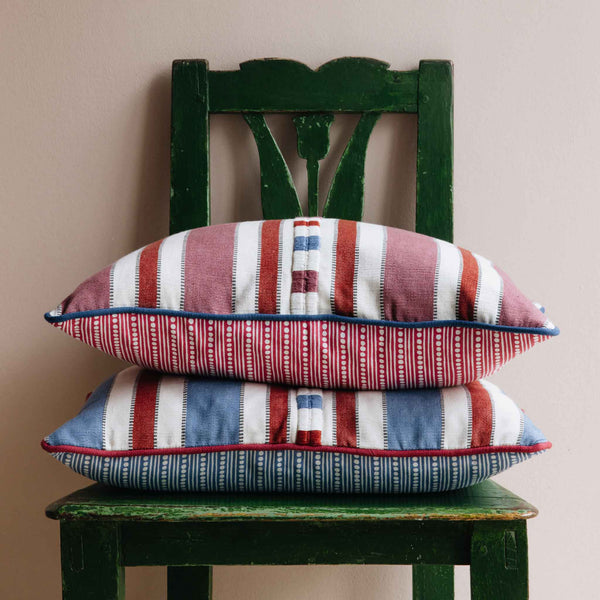 raya striped cushion