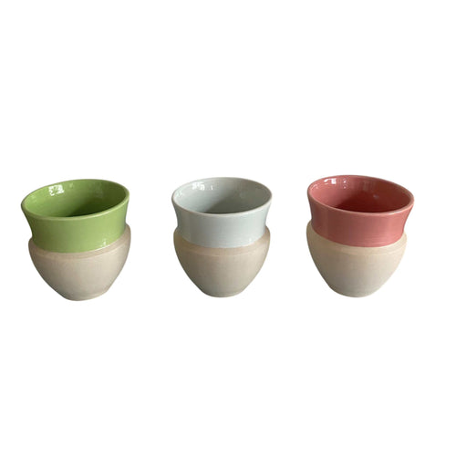 Guatemalan Small Pot Pastels - Set of 3