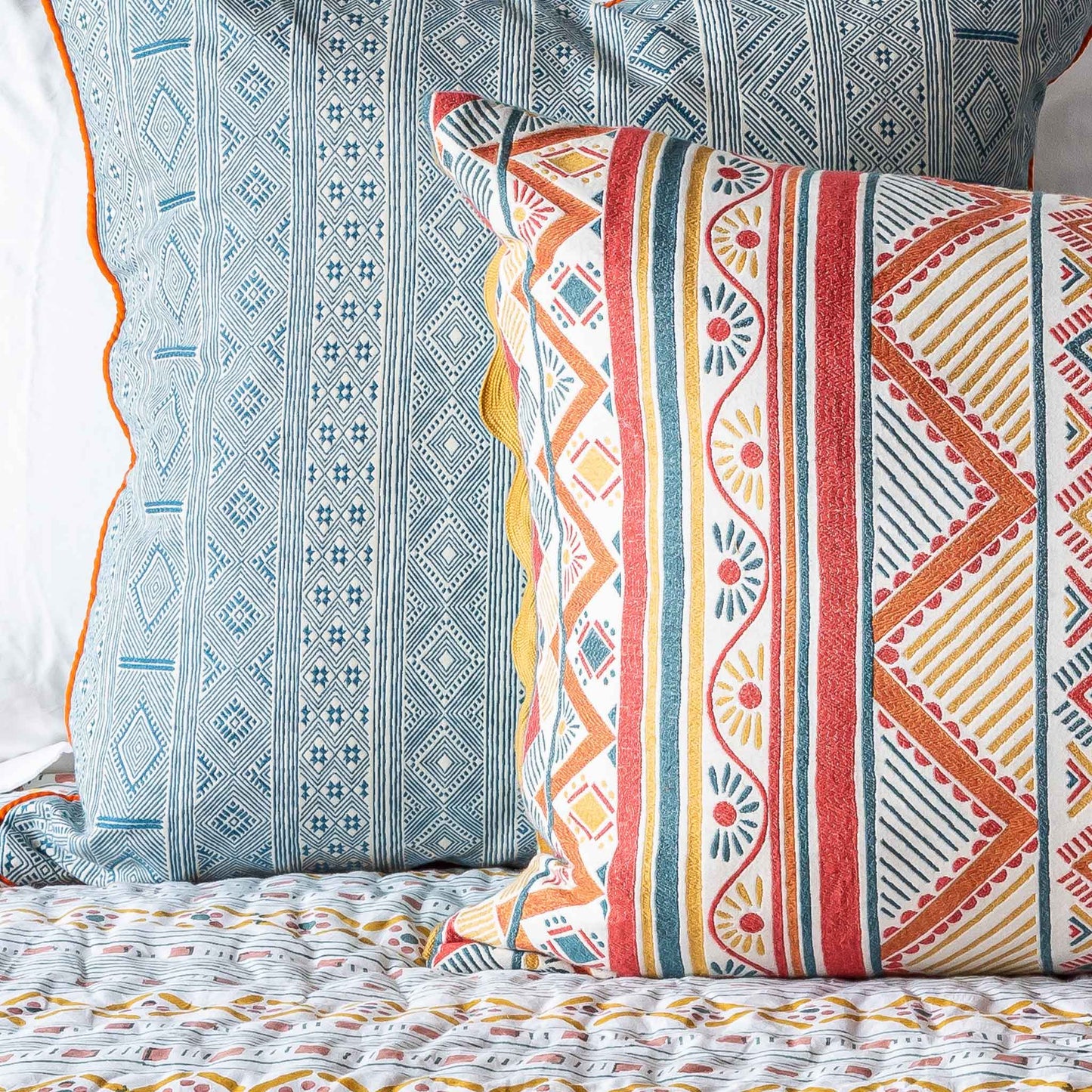 Wicklewood Original Tamahu Orange Fabric - 1m.