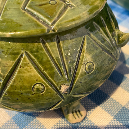 Guatemalan Turtle Box Medium Green - Imperfect