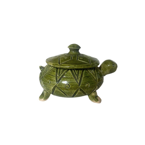 Guatemalan Turtle Box Small Green