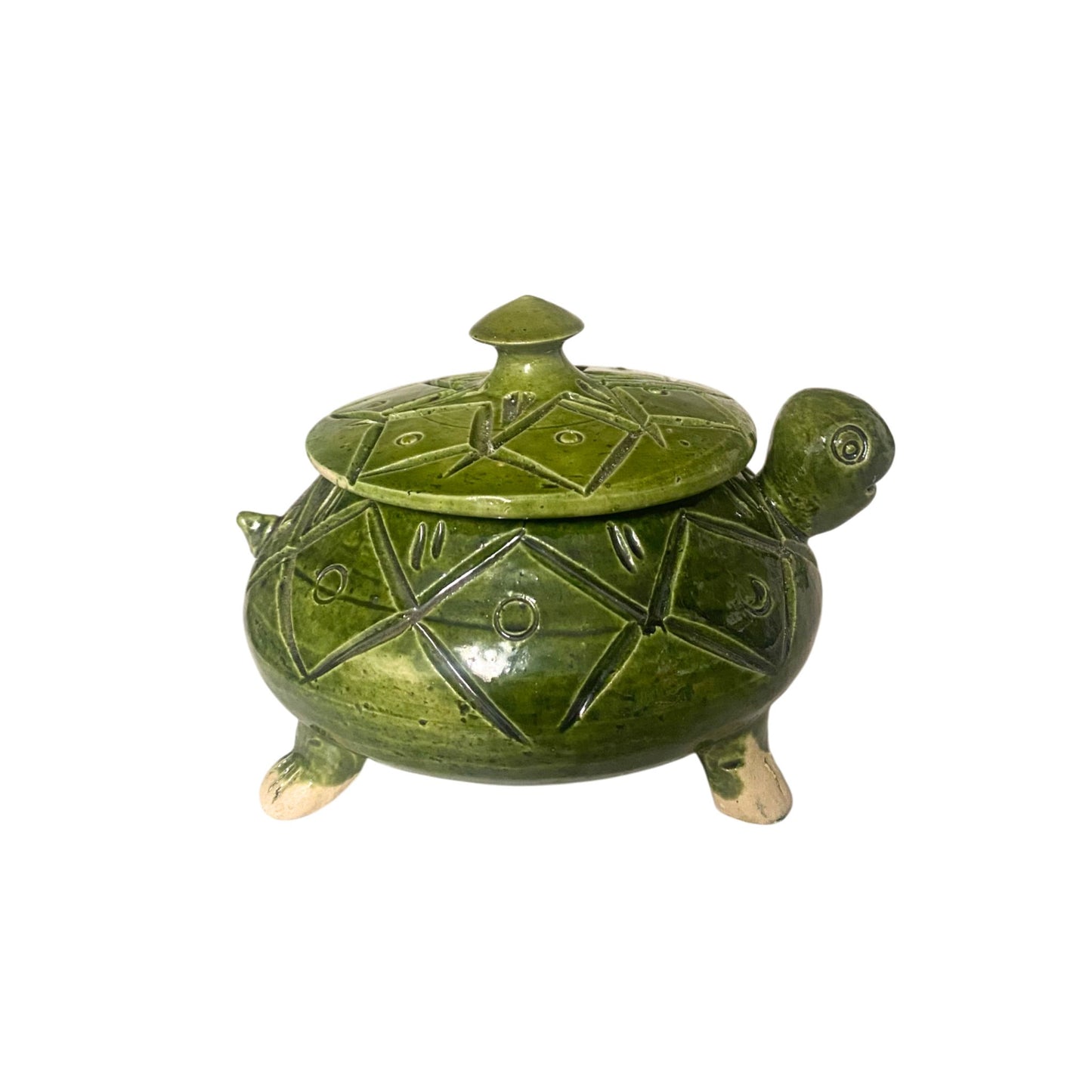 Guatemalan Turtle Box Medium Green