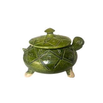 Guatemalan Turtle Box Medium Green