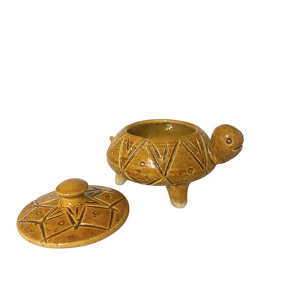 Guatemalan Turtle Box Small Ochre