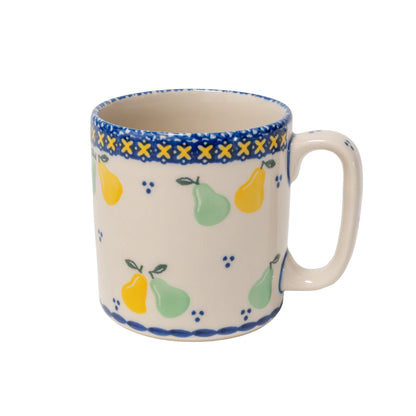 pear mug handpainted