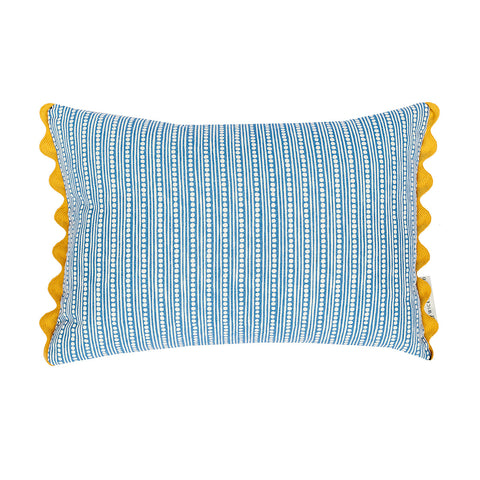 The Original Blue Oblong Cushion
