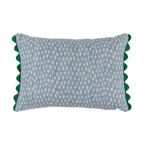 Kemble Royal Blue Oblong Cushion