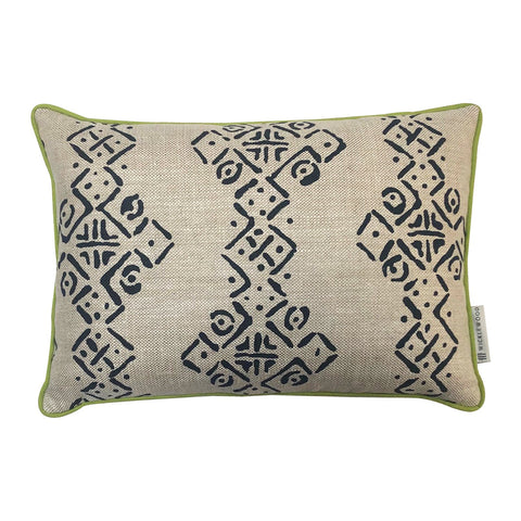 Mali Indigo Oblong Cushion