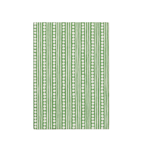 A5 Fabric Bound Notebook Wicklewood Green