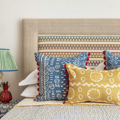 The Palopo Headboard Burgundy