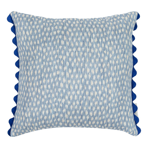 Kemble Royal Blue Square Cushion