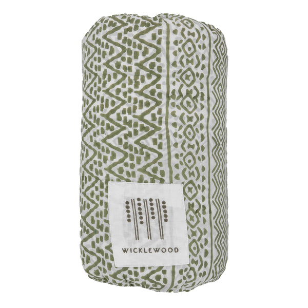 wicklewood blue and green sierra quilt