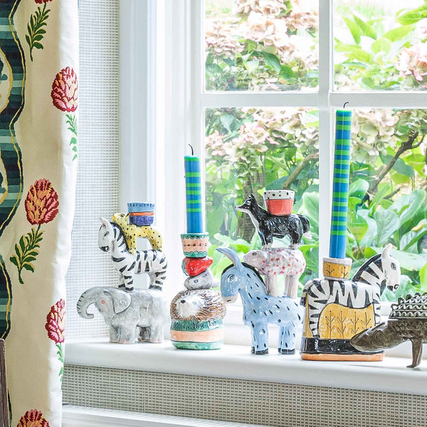 andrea kashanipour animal candleholders