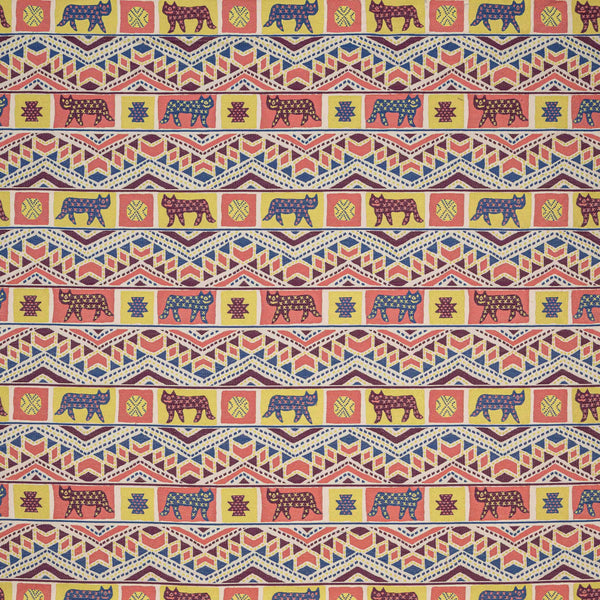 Wicklewood Original Tiger Tiger Pink Fabric