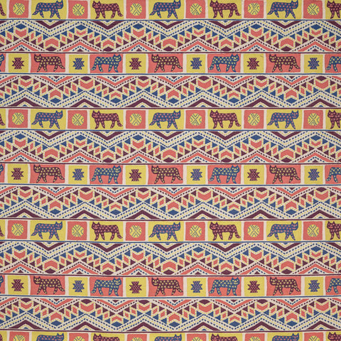 Wicklewood Original Tiger Tiger Pink Fabric