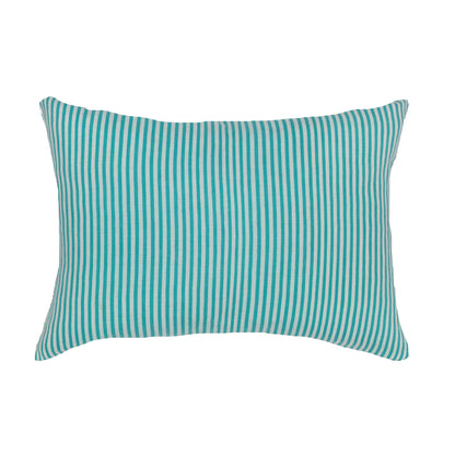 Zinacantán Cushion Aqua Blue