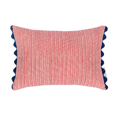 The Original Red Oblong Cushion