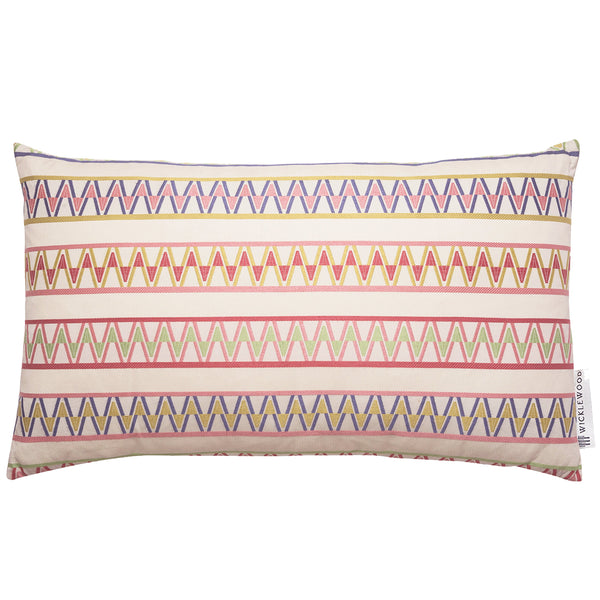 Palopo Pink Multi Oversized Oblong Cushion