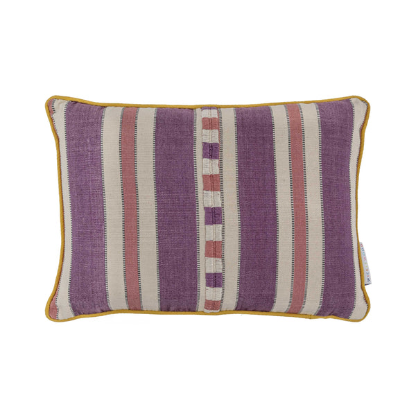 Raya Purple Pink Oblong Cushion
