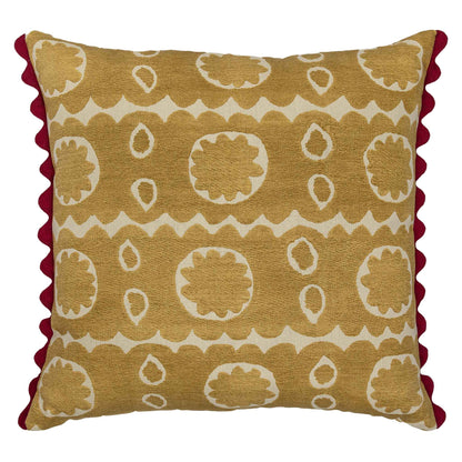 osborne yellow oversized cushion